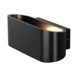 SLV Ossa Aluminium Nero | Adatto per 1x R7s