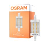 Osram LED R7s 78mm Chiara 7.3W 806lm - 827 Bianco Molto Caldo | Sostitutiva 60W