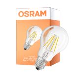 Osram Classic LED E27 Pera Filamento Chiara 4W 470lm - 865 Luce Del Giorno | Sostitutiva 40W