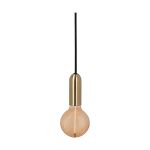 Ledvance Vintage 1906 Luce Pendente Il Giro Oro Marrone | Adatto per E27