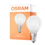 Osram LED Classic LED E14 Pera Filamento Ghiaccio 3.8W 806lm - 827 Bianco Molto Caldo | Sostitutiva 60W