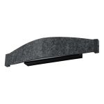 Ledvance Decor Flat Felt Luce Da Parete Grigio 13W 450lm - 830 Luce Calda - 