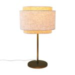 DFTP by Nordlux Takai Lampada Da Tavolo Beige | Adatto per E27