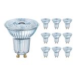 Confezione Multipack 10x Ledvance Performance Faretti LED Riflettore GU10 PAR16 4.5W 350lm 36D - 940 Bianco Freddo | Miglior resa cromatica - Dimmerabile - Sostitua 50W