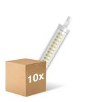 Confezione Multipack 10x Osram Slim Line LED R7s 118mm 12W 1521lm - 827 Bianco Molto Caldo | Sostitua 100W