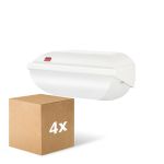 Confezione Multipack 4x  Philips LED Sicurezza Coreline BWC110 Bianca 9W 900lm - 830 Luce Calda -  | 242x110mm - IP54 - Sensore Di Luce