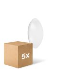 Confezione Multipack 5x Ledvance Surface Circolare 250 13W 840 960lm Bianca IP44 | Sensor - Bianco Freddo
