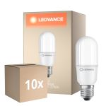 Confezione Multipack 10x Ledvance Parathom Retrofit Classic LED E27 Stick Ghiaccio 9W 1050lm - 827 Bianco Molto Caldo | Sostitutiva 75W
