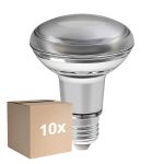 Confezione Multipack 10x Ledvance Performance Faretti LED E27 R80 4.8W 350lm 36D - 827 Bianco Molto Caldo | Sostitua 60W
