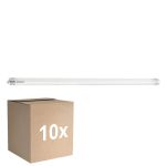 Confezione Multipack 10x Sylvania ToLEDo Superia Tubo LED T8 (EM/Mains) Ultra Efficiency 16.8W 3100lm - 840 Bianco Freddo | 120cm - Sostitutiva 36W