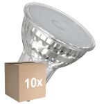 Confezione Multipack 10x Ledvance Faretti LED GU10 PAR16 3.7W 350lm 36D - 927 Bianco Molto Caldo | Miglior Resa Cromatica - Dimmerabile - Sostitutiva 50W
