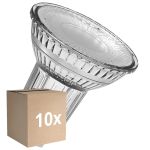 Confezione Multipack 10x Ledvance Faretti LED GU10 PAR16 8W 750lm 36D - 840 Bianco Freddo | Sostitutiva 100W