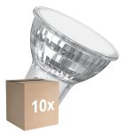 Confezione Multipack 10x Ledvance Faretti LED GU10 PAR16 5.6W 620lm 120D - 827 Bianco Molto Caldo | Sostitutiva 80W
