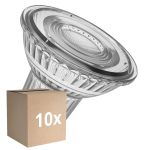 Confezione Multipack 10x Ledvance Faretti LED GU10 PAR16 6.1W 575lm 36D - 930 Luce Calda -  | Miglior Resa Cromatica - Dimmerabile - Sostitutiva 80W