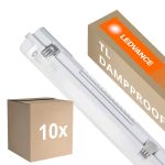 Confezione Multipack 10x Ledvance Stagna LED Stagna Alloggio Performance | Adatto Per 1x60cm Tubo LED