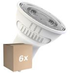 Confezione Multipack 6x Osram LED Superstar Riflettore Faretti GU10 PAR16 4.2W 400lm 55D - 830-840-865 CCT | Sostitutiva 55W