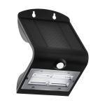 Eglo Luce Da Parete Lamozzo Solar Nero 3W 440lm - 830-840 CCT | IP54 - Sensore di Movimento e Luce