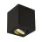 SLV Triledo Luce da soffitto Aluminium Nero Piazza 7.6W 640lm 38D - 830 Luce Calda - 