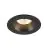 SLV New Tria 68 Faretti Aluminium Nero Il Giro 8.3W 460lm 38D - 927 Bianco Molto Caldo | Ritaglio 68mm -  Miglior Resa Cromatica - Dimmerabile 