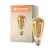 Ledvance Smart+ Wifi E27 ST64 8W 600lm - 822-850 Regolabile Bianca | Dimmerabile - Sostitutiva 60W