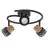 Ledvance LED Decor Faretti Cork Acciaio Spirale Nero 10W 690lm - 827 Bianco Molto Caldo | Dimmerabile