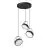 Ledvance Decor Puck Luce Pendente Nero 36W 1250lm - 930 Luce Calda -  | 540mm - Miglior Resa Cromatica