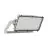Ledvance Proiettore LED Max Aluminium Grigio 600W 84000lm 65x120D - 740 Bianco Freddo | IP66 - Asimmetrico