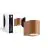 D'Lite Luce Da Parete Vossem Bronze| IP54 - Adatto per 1x GU10 