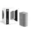 D'Lite Luce Da Parete Vossem Grigio Up & Down | Adatto per 2x GU10 