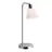Nordlux Lampada Da Tavolo Ray Metallo e Vetro Cromo | Adatto per 1x E14