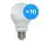 Confezione Multipack 10x Noxion Lucent Classic LED E27 Pera Ghiaccio 14W 1521lm - 827 Bianco Molto Caldo | Sostitutiva 100W