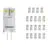 Confezione Multipack 20x Ledvance Performance LED Capsule G4 Chiara 0.9W 100lm - 827 Bianco Molto Caldo | Sostitua 10W