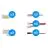 Noxion Strisce LED Naga - Connettore Singolo Colore 8mm - Piccolo 15pz