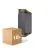 Confezione Multipack 10x Nordlux Nico Luce Da Parete Aluminium Nero Up & Down | IP54 - Adatto per 2x GU10