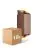 Confezione Multipack 10x Nordlux Nico Luce Da Parete Aluminium Arrugginito Up & Down | IP54 - Adatto per 2x GU10