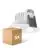 Confezione Multipack 5x Ledvance Faretti LED Adjust Aluminium Bianca 8W 680lm 36D - 930 Luce Calda | Ritaglio 68mm - IP20 - Miglior resa cromatica - Dimmerabile
