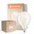 Confezione Multipack 6x Ledvance Classic LED E27 Globe Filamento Ghiaccio 11W 1521lm - 827 Bianco Molto Caldo | Sostitua 100W