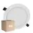Confezione Multipack 4x Ledvance Downlight Slim Alu Bianca 16W 1600lm 90D - 830 Luce Calda -  | Ritaglio 175mm - IP44 