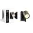D'Lite Luce Da Parete Prisma Metallo Oro | IP20 - Adatto per 1x GU10
