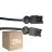 Confezione Multipack 25x Noxion GST - Compatibile Cavo di prolunga Nero - Maschio + Femmina - 1,5m - 3 pole 1,5mm2