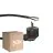 Confezione Multipack 50x Noxion Power Cavo di alimentazione Nero - Schuko Europlug + Estremità aperte - 3m - 3 pole 0,75mm2