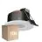 Confezione Multipack 10x Ledvance Faretti LED Combo Aluminium Nero 6W 600lm 60D - 927-930-940 CCT | 82mm - Ritaglio 68mm - IP65 - Dimmerabile