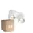 Confezione Multipack 6x Nordlux Pitcher Faretti Metallo Bianca | Adatto per 2x GU10