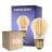 Confezione Multipack 10x Noxion Lucent Lustre LED E27 Filamento Ambra 4.5W 400lm - 822 Bianco Molto Caldo | Dimmerabile - Sostitutiva 35W