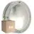 Confezione Multipack 6x Nordlux Malte Luce Da Parete Acciaio Zincato Grigio | 240mm - IP54 - Adatto per E27
