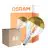 Confezione Multipack 6x Osram Classic LED E14 Sferica Filamento Chiara 4W 380lm - 827 Bianco Molto Caldo | Sostitutiva 34W