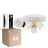 Confezione Multipack 6x D'Lite Luce da soffitto Beitem Ghiaccio Bianca FSC Legna | Adatto Per 3x GU10
