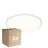 Confezione Multipack 6x Nordlux LED Luce da soffitto Oja 42 Bianca 24W 2200lm - 830-840 CCT | IP54 - Dimmerabile