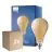 Confezione Multipack 2x Philips Classic LED Bulbo E27 Pera Oro 7W 470lm - 818 Bianco Molto Caldo | Dimmerabile - Sostitutiva 40W
