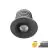 EcoDim Incasso Faretti Mini Antracite 2.5W 155lm 30D - 827 Bianco Molto Caldo | 35mm - Ritaglio 28mm - IP67 - Dimmerabile